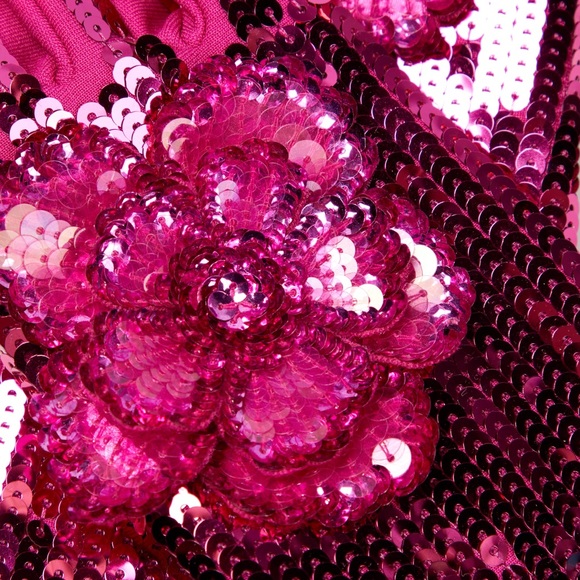 SOLD VALENTINO Runway Sequin Gloves NWT - Picture 7 of 8